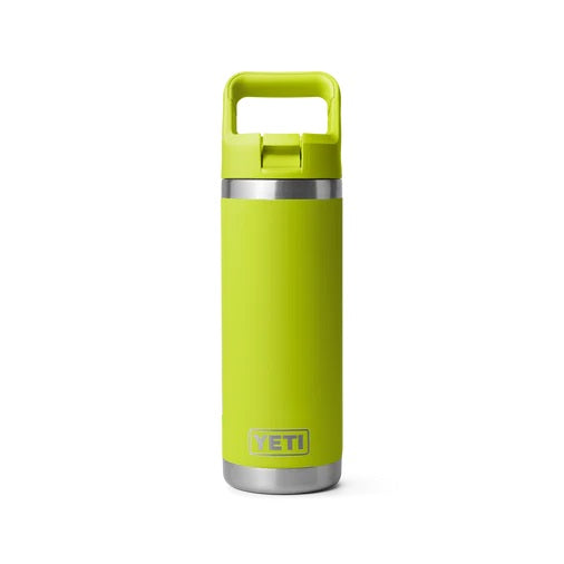 Yeti Rambler 18oz (532ml) Straw Bottle [col:chartreuse]