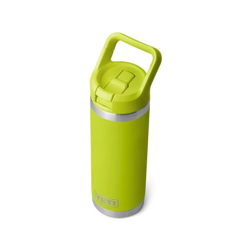 Yeti Rambler 18oz (532ml) Straw Bottle [col:chartreuse]