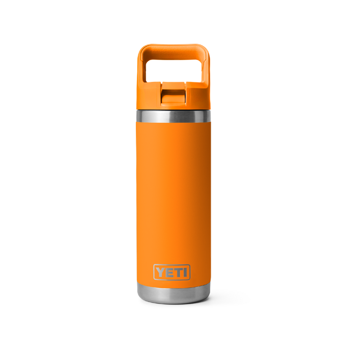 Yeti Rambler 18oz (532ml) Straw Bottle [col:king Crab Orange]