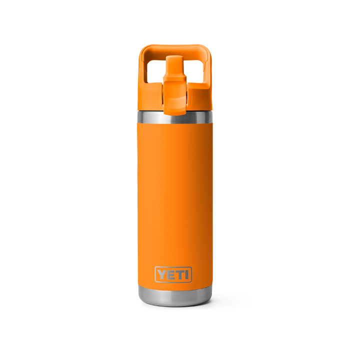 Yeti Rambler 18oz (532ml) Straw Bottle [col:king Crab Orange]