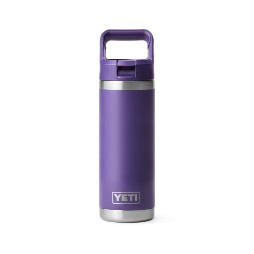 Yeti Rambler 18oz (532ml) Straw Bottle [col:peak Purple]