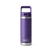 Yeti Rambler 18oz (532ml) Straw Bottle [col:peak Purple]