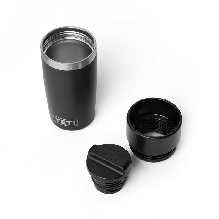 Yeti Rambler 12oz (354ml) Travel Bottle W Hotshot Cap [col:black]