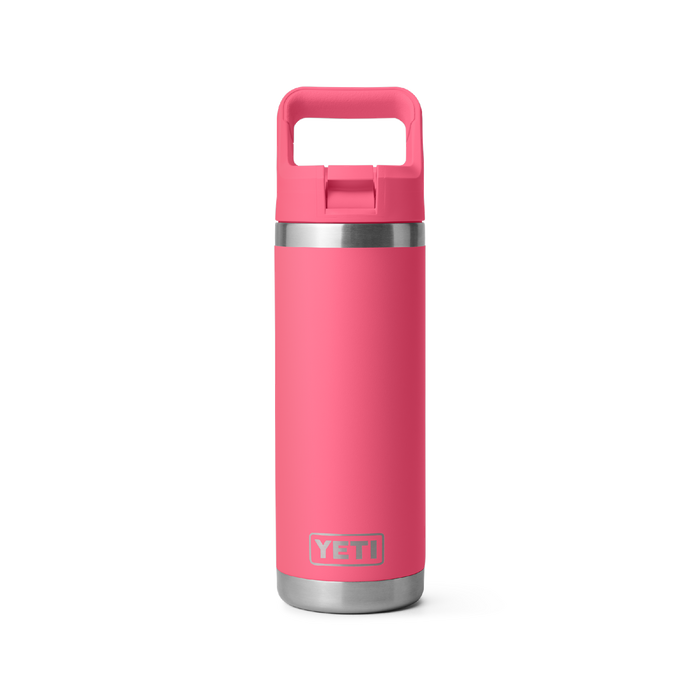 Yeti Rambler 18oz (532ml) Straw Bottle [col:tropical Pink]