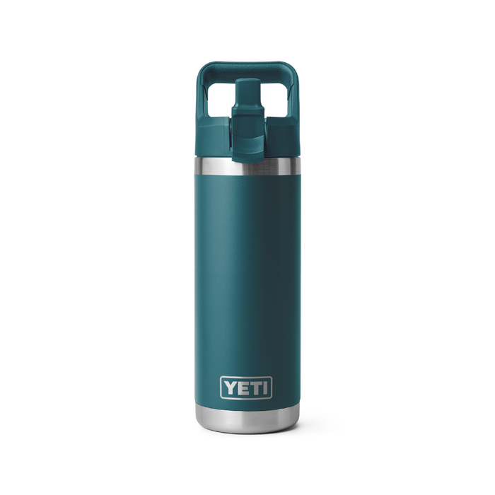 Yeti Rambler 18oz (532ml) Straw Bottle [col:agave Teal]