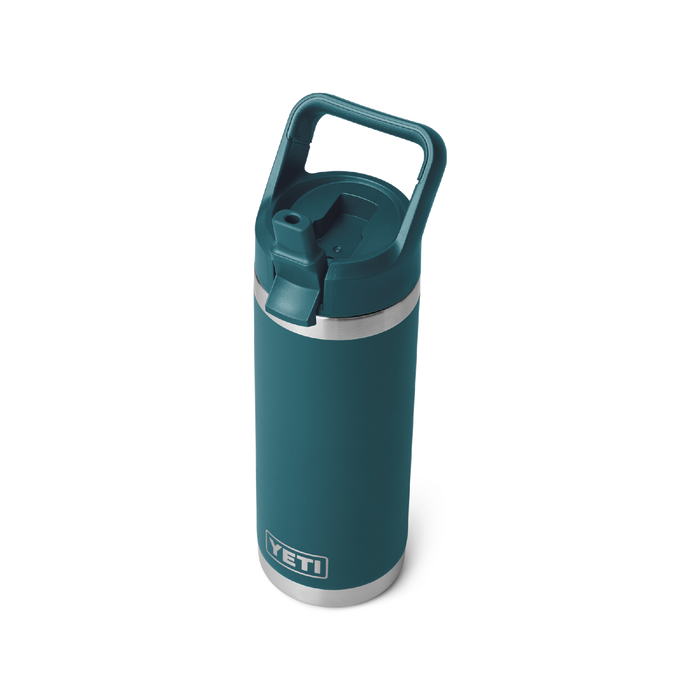 Yeti Rambler 18oz (532ml) Straw Bottle [col:agave Teal]