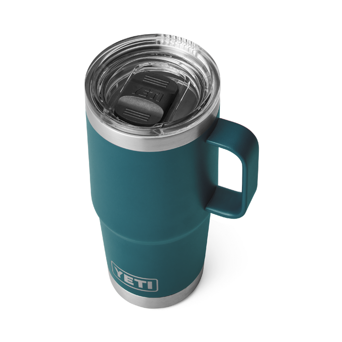 Yeti Rambler 20oz (591ml) Travel Mug [col:agave Teal]