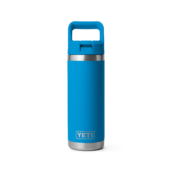 Yeti Rambler 18oz (532ml) Straw Bottle [col:big Wave Blue]