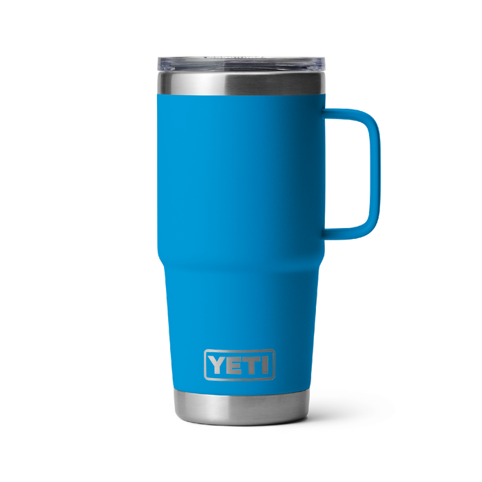 Yeti Rambler 20oz (591ml) Travel Mug [col:big Wave Blue]