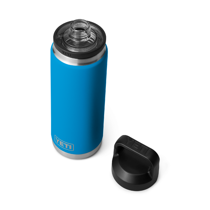 Yeti Rambler 26oz (760ml) Bottle With Chug Cap [col:big Wave Blue]