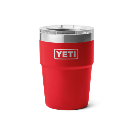 Yeti Rambler 16oz (473ml) Stackable Cup [col:rescue Red]