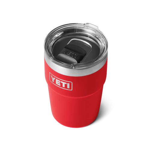Yeti Rambler 16oz (473ml) Stackable Cup [col:rescue Red]