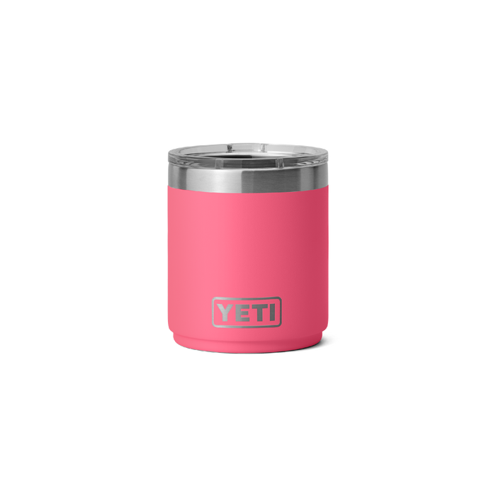 Yeti Rambler 10oz (291ml) Stackable Lowball Tumbler [col:tropical Pink]
