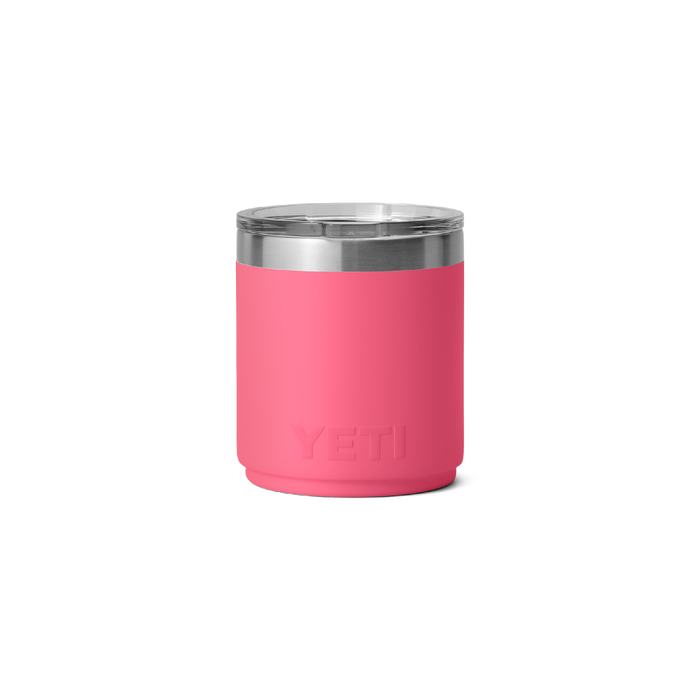 Yeti Rambler 10oz (291ml) Stackable Lowball Tumbler [col:tropical Pink]