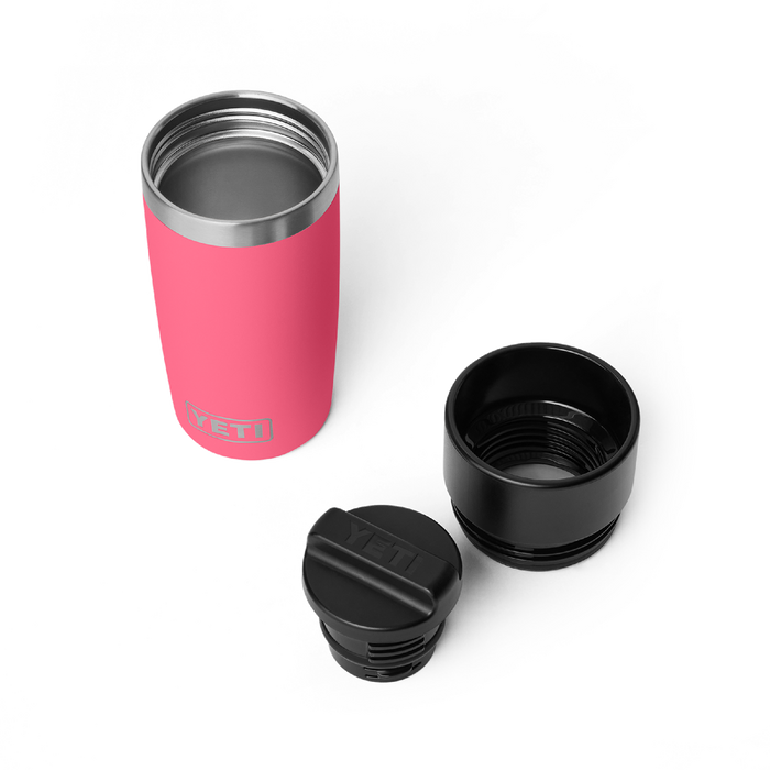 Yeti Rambler 12oz (354ml) Travel Bottle W Hotshot Cap [col:tropical Pink]