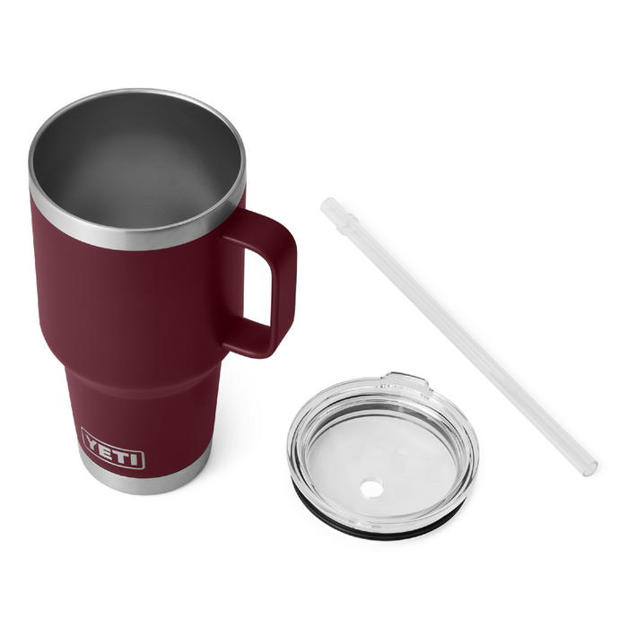 Yeti Rambler 35oz (1l) Straw Mug [col:wild Vine Red]