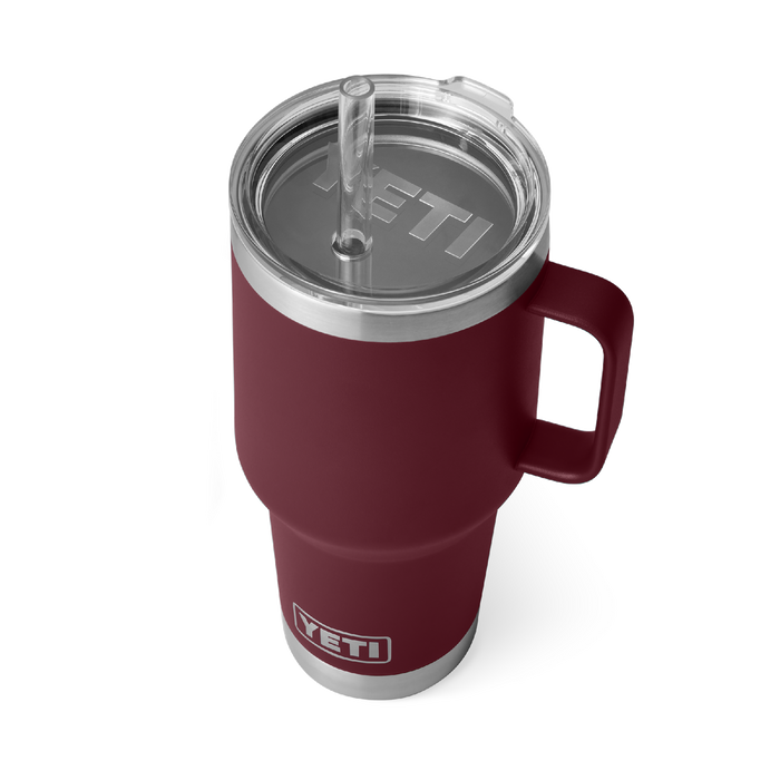 Yeti Rambler 35oz (1l) Straw Mug [col:wild Vine Red]