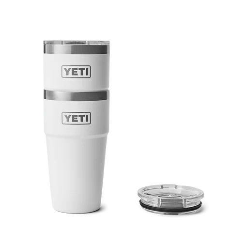Yeti Rambler 20oz (591ml) Stackable Cup [col:white]