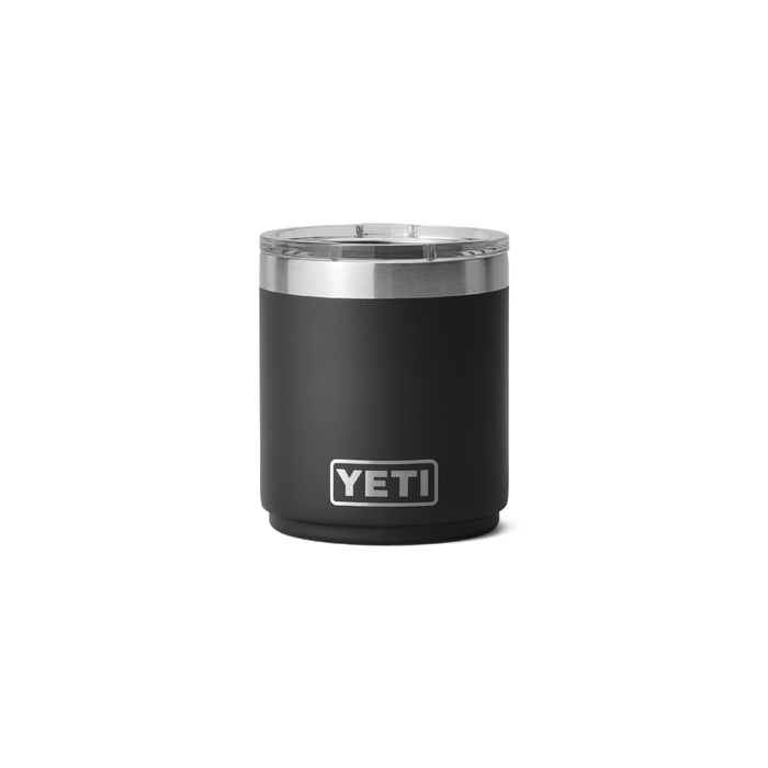 Yeti Rambler 10oz (291ml) Stackable Lowball Tumbler [col:black]