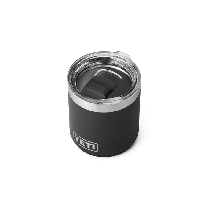 Yeti Rambler 10oz (291ml) Stackable Lowball Tumbler [col:black]
