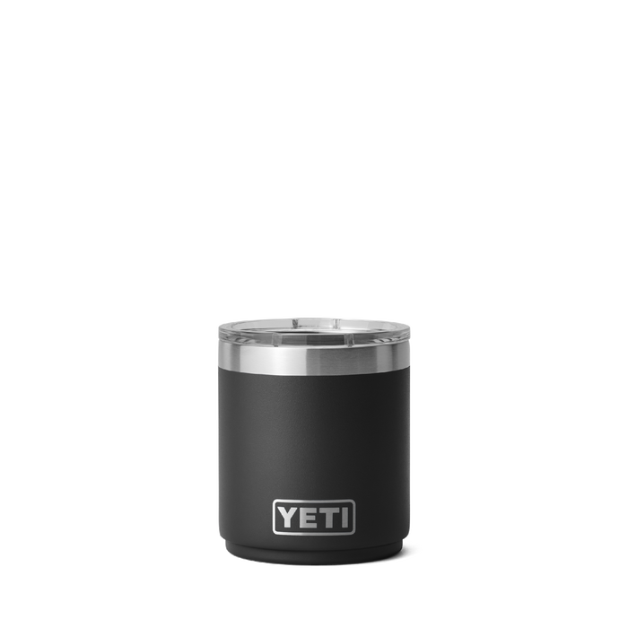 Yeti Rambler 10oz (291ml) Stackable Lowball Tumbler [col:black]