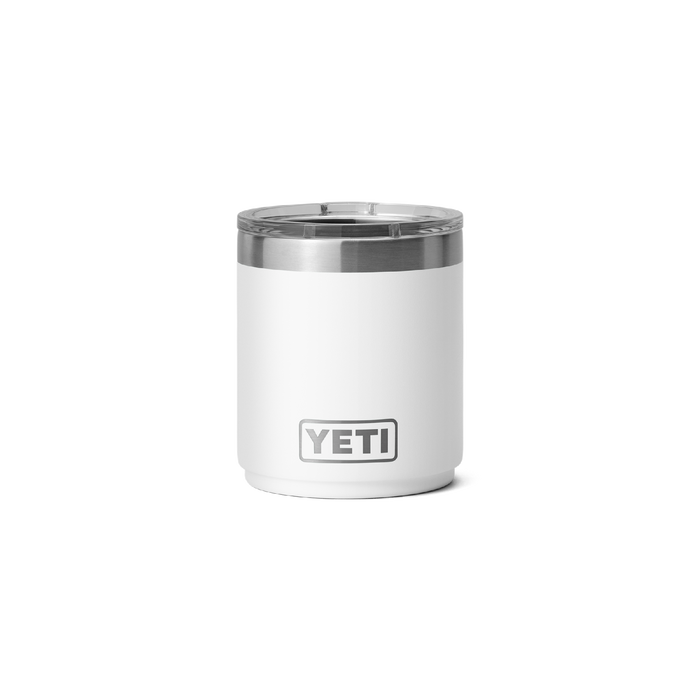 Yeti Rambler 10oz (291ml) Stackable Lowball Tumbler [col:white]