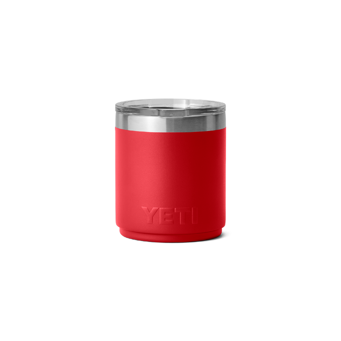 Yeti Rambler 10oz (291ml) Stackable Lowball Tumbler [col:rescue Red]