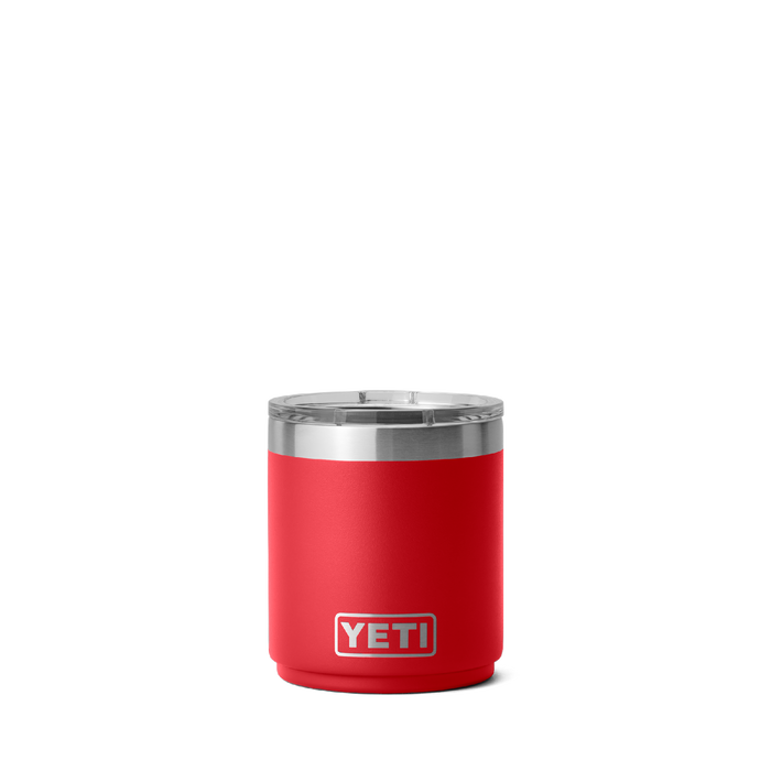 Yeti Rambler 10oz (291ml) Stackable Lowball Tumbler [col:rescue Red]