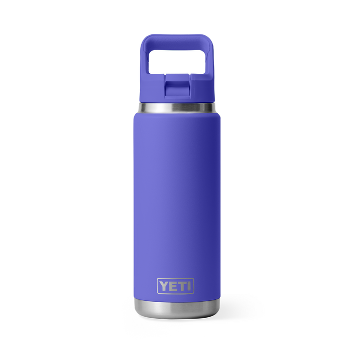 Yeti Rambler 26oz (760ml) Straw Bottle [col:ultramarine Violet]