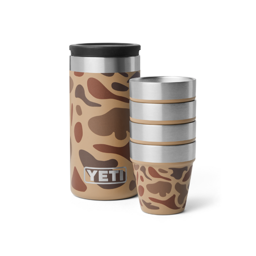 Yeti Shot Glasses & Case [col:wetlands Camo]