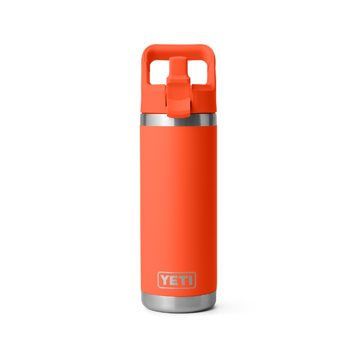 Yeti Rambler 18oz (532ml) Straw Bottle [col:papaya]
