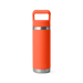 Yeti Rambler 18oz (532ml) Straw Bottle [col:papaya]