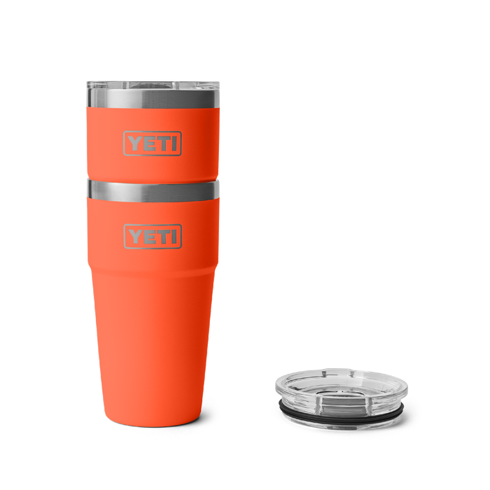 Yeti Rambler 20oz (591ml) Stackable Cup [col:papaya]