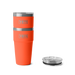 Yeti Rambler 20oz (591ml) Stackable Cup [col:papaya]
