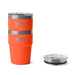 Yeti Rambler 16oz (473ml) Stackable Cup [col:papaya]