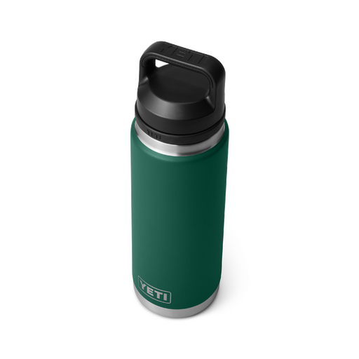 Yeti Rambler 26oz (760ml) Bottle With Chug Cap [col:black Forest Green]
