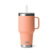 Yeti Rambler 35oz (1l) Straw Mug [col:low Country Peach]