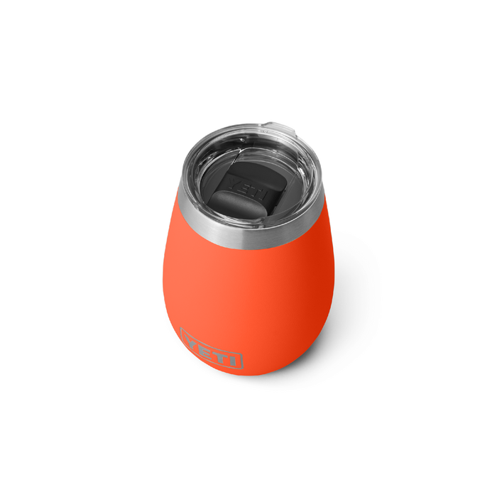 Yeti Rambler 10oz (296ml) Wine Tumbler [col:papaya]