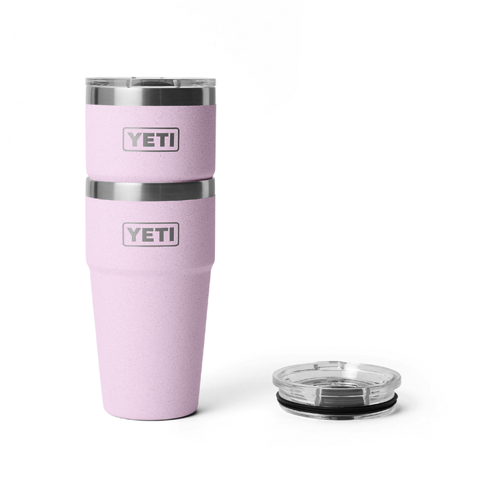 Yeti Rambler 20oz (591ml) Stackable Cup [col:cherry Blossom]