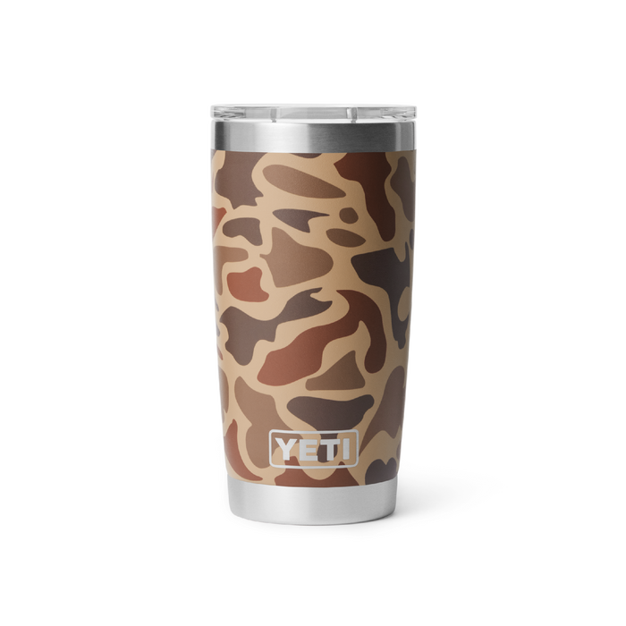 Yeti Rambler 20oz (591ml) Tumbler [col:wetlands Camo]