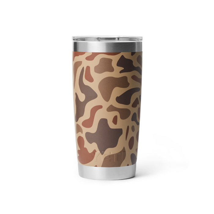Yeti Rambler 20oz (591ml) Tumbler [col:wetlands Camo]