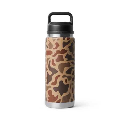 Yeti Rambler 26oz (760ml) Bottle With Chug Cap [col:wetlands Camo]