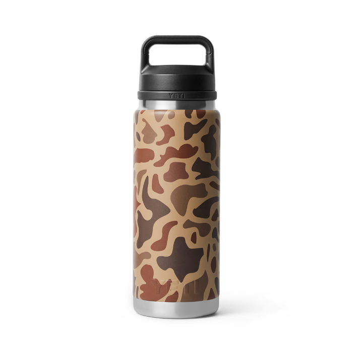 Yeti Rambler 26oz (760ml) Bottle With Chug Cap [col:wetlands Camo]
