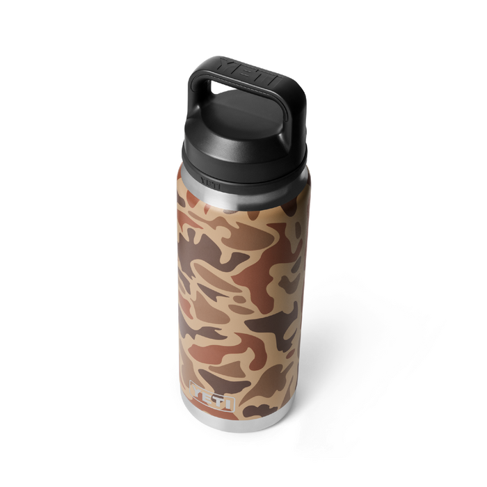 Yeti Rambler 26oz (760ml) Bottle With Chug Cap [col:wetlands Camo]