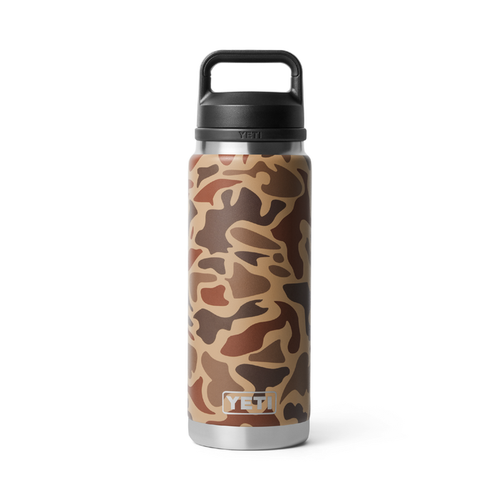 Yeti Rambler 26oz (760ml) Bottle With Chug Cap [col:wetlands Camo]