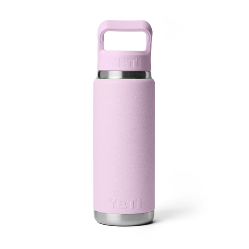 Yeti Rambler 26oz (760ml) Straw Bottle [col:cherry Blossom]