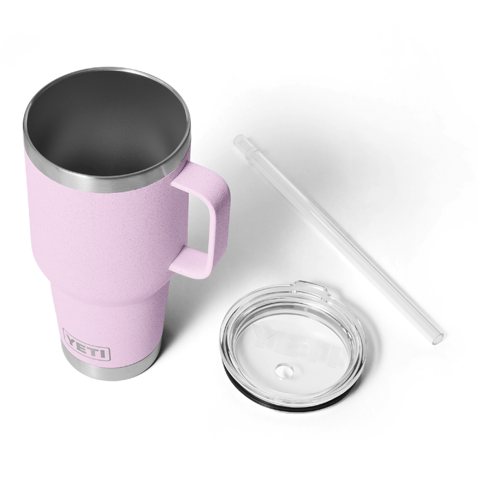 Yeti Rambler 35oz (1l) Straw Mug [col:cherry Blossom]