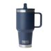 Yeti Rambler 30oz (887ml) Travel Straw Mug [col:navy]