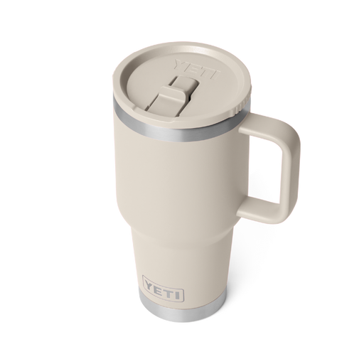 Yeti Rambler 30oz (887ml) Travel Straw Mug [col:cape Taupe]