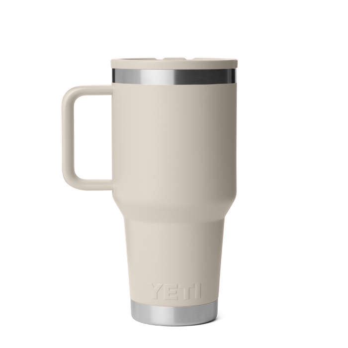 Yeti Rambler 30oz (887ml) Travel Straw Mug [col:cape Taupe]